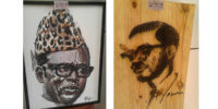 Un Lumumba avec les clous ? Devoir de mémoire ou simplement un bas-relief.
