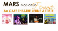 Le mois de la femme au Café Théâtre de Jeune Artiste