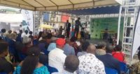 Le go de l'ouverture de la 4ème édition de la grande rentrée littéraire de Kinshasa à la place victoire.