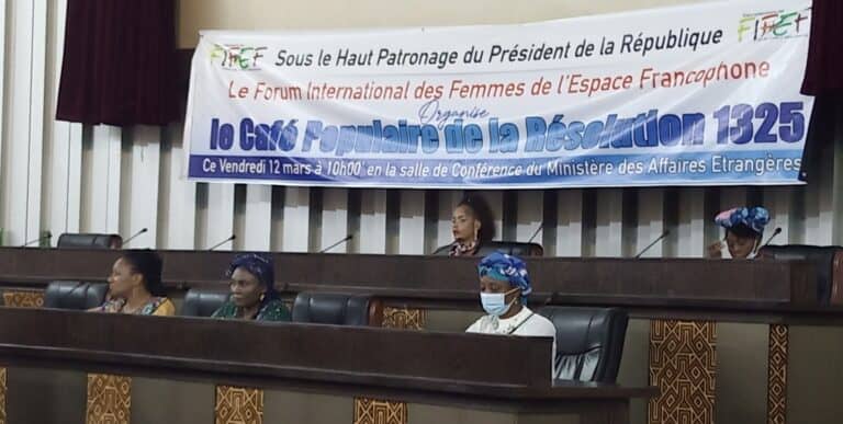 Forum International des Femmes de l'espace Francophone : Premier café ...